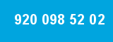 920 098 52 02